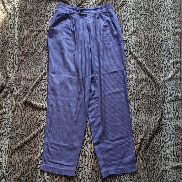 Vintage Pants - Vintage purple trousers